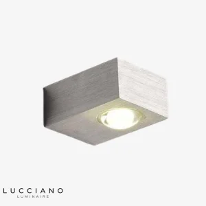 Applique murale à LED carré Gris moderne design intérieur